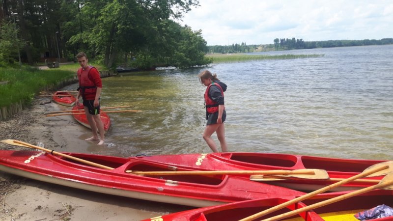 Obóz letni w Kretowinach